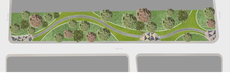 商港三路綠帶鋪面改造工程-新北市八里區